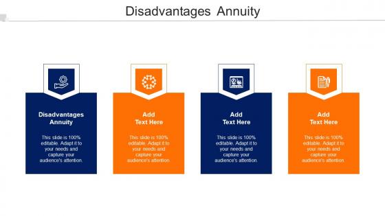 Disadvantages Annuity Ppt Powerpoint Presentation Inspiration Gridlines Cpb