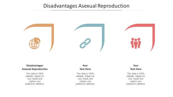 Disadvantages asexual reproduction ppt powerpoint presentation show backgrounds cpb