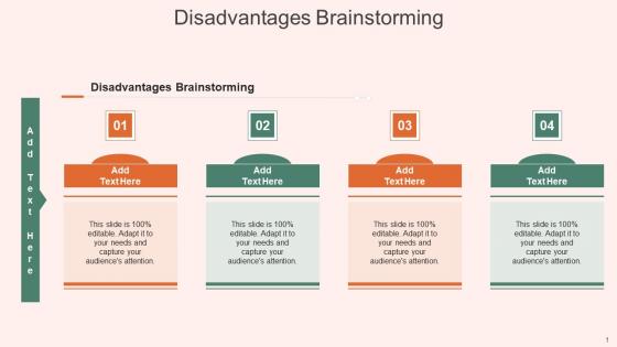 Disadvantages Brainstorming In Powerpoint And Google Slides Cpb