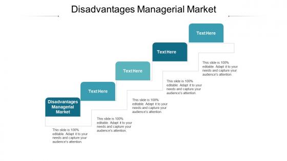 Disadvantages managerial market ppt powerpoint presentation outline guide cpb