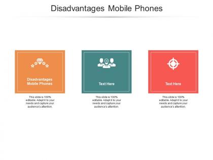 Disadvantages mobile phones ppt powerpoint presentation portfolio inspiration cpb