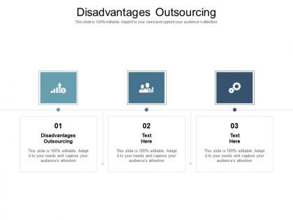 Disadvantages outsourcing ppt powerpoint presentation summary skills cpb