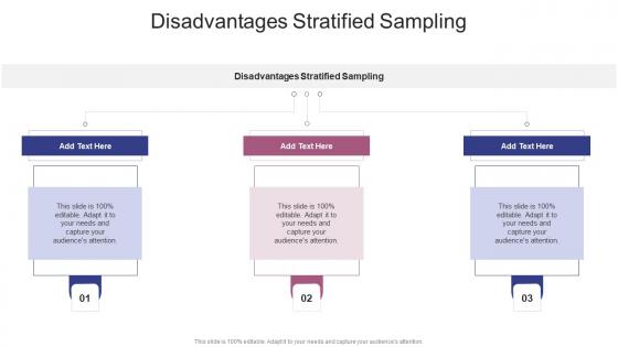 Disadvantages Stratified Sampling In Powerpoint And Google Slides Cpb