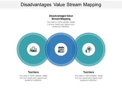 Disadvantages value stream mapping ppt powerpoint presentation infographics display cpb