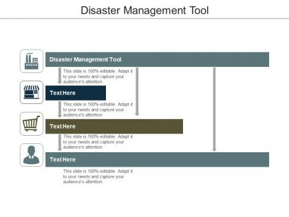 Disaster management tool ppt powerpoint presentation slides ideas cpb