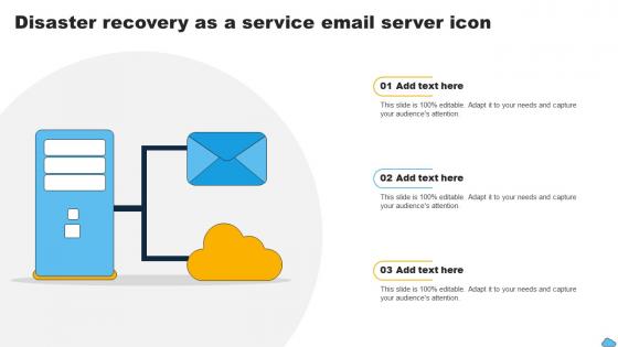 Disaster Recovery As A Service Email Server Icon