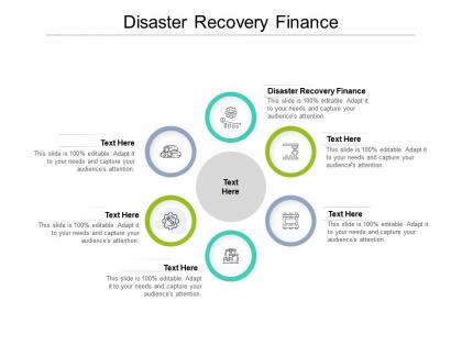 Disaster recovery finance ppt powerpoint presentation ideas layout ideas cpb