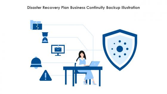 Disaster Recovery Plan Business Continuity Backup Illustration
