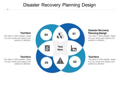 Disaster recovery planning design ppt powerpoint presentation model example introduction cpb