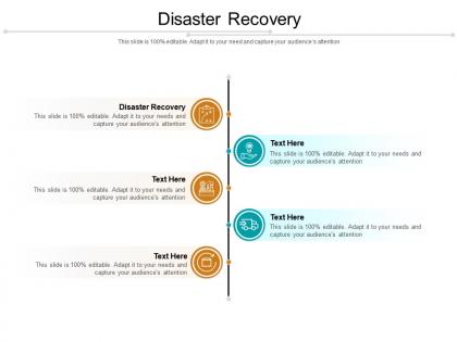 Disaster recovery ppt powerpoint presentation pictures demonstration cpb