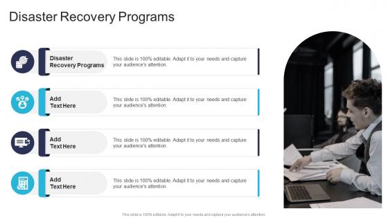 Disaster Recovery Programs In Powerpoint And Google Slides Cpb