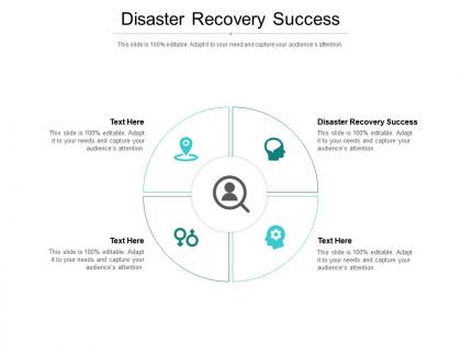 Disaster recovery success ppt powerpoint presentation ideas grid cpb
