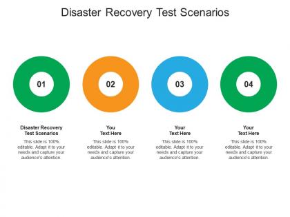 Disaster recovery test scenarios ppt powerpoint presentation styles inspiration cpb