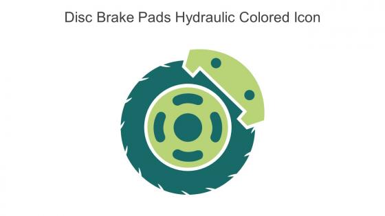 Disc Brake Pads Hydraulic Colored Icon In Powerpoint Pptx Png And Editable Eps Format