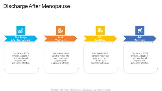 Discharge After Menopause In Powerpoint And Google Slides Cpb