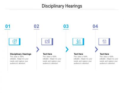 Disciplinary hearings ppt powerpoint presentation model format ideas cpb