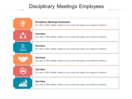 Disciplinary meetings employees ppt powerpoint presentation infographic template designs download cpb