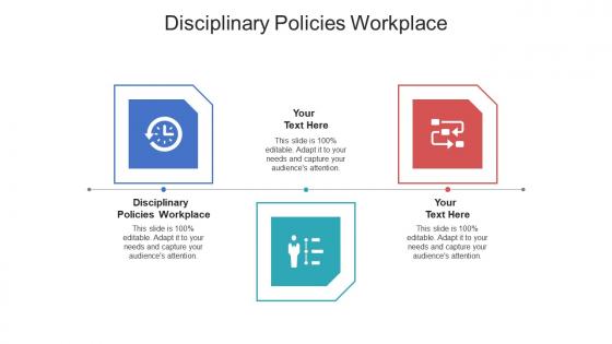 Disciplinary policies workplace ppt powerpoint presentation gallery ideas cpb