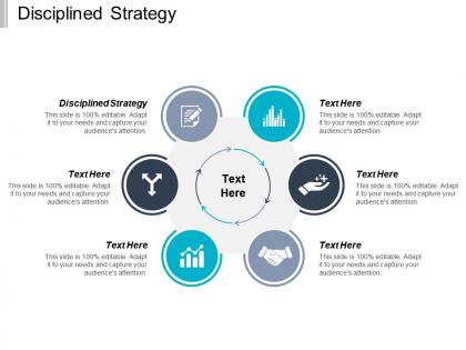 Disciplined strategy ppt powerpoint presentation gallery icon cpb