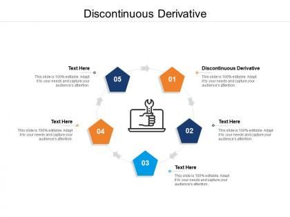 Discontinuous derivative ppt powerpoint presentation slides tips cpb