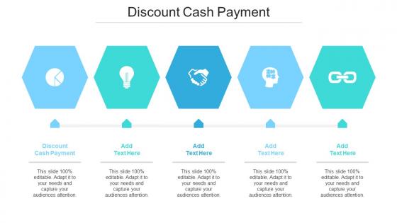 Discount Cash Payment Ppt Powerpoint Presentation Inspiration Themes Cpb