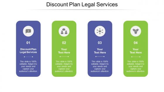 Discount plan legal services ppt powerpoint presentation outline pictures cpb