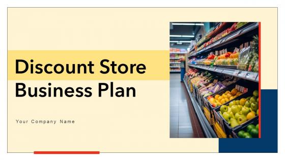 Discount Store Business Plan Powerpoint Presentation Slides
