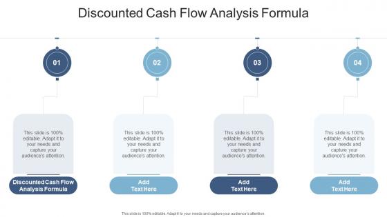 Discounted Cash Flow Analysis Formula In Powerpoint And Google Slides Cpb