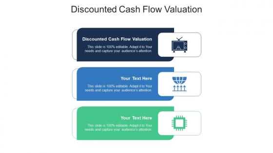 Discounted cash flow valuation ppt powerpoint presentation visual aids inspiration cpb