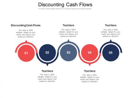Discounting cash flows ppt powerpoint presentation pictures design inspiration cpb