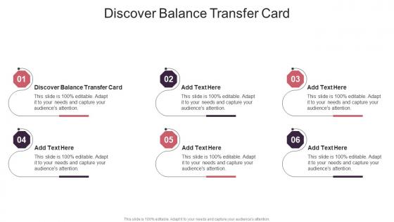 Discover Balance Transfer Card In Powerpoint And Google Slides Cpb