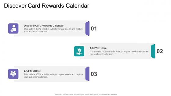 Discover Card Rewards Calendar In Powerpoint And Google Slides Cpb