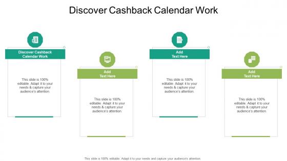 Discover Cashback Calendar Work In Powerpoint And Google Slides Cpb