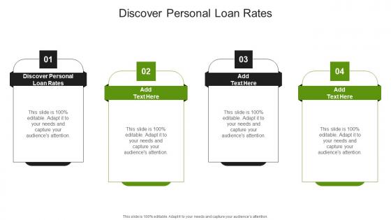 Discover Personal Loan Rates In Powerpoint And Google Slides Cpb