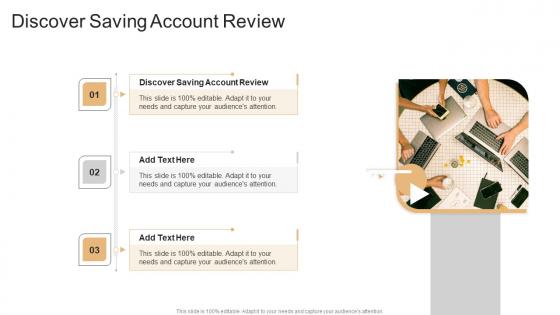 Discover Saving Account Review In Powerpoint And Google Slides Cpb