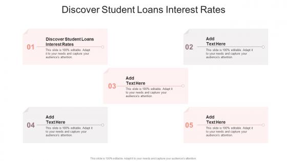 Discover Student Loans Interest Rates In Powerpoint And Google Slides Cpb