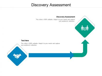 Discovery assessment ppt powerpoint presentation inspiration cpb