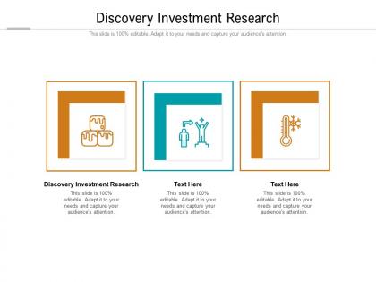 Discovery investment research ppt powerpoint presentation professional elements cpb