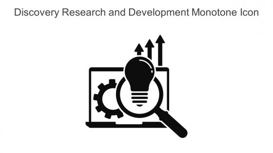 Discovery Research And Development Monotone Icon In Powerpoint Pptx Png And Editable Eps Format