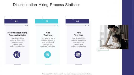 Discrimination Hiring Process Statistics In Powerpoint And Google Slides Cpb