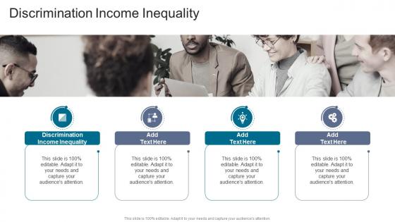 Discrimination Income Inequality In Powerpoint And Google Slides Cpb