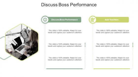 Discuss Boss Performance In Powerpoint And Google Slides Cpb