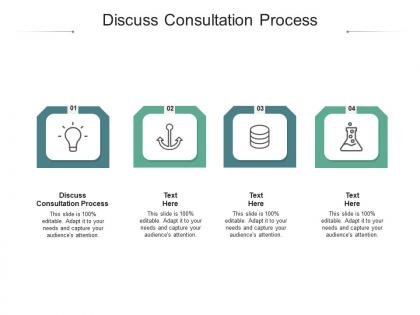 Discuss consultation process ppt powerpoint presentation ideas example cpb