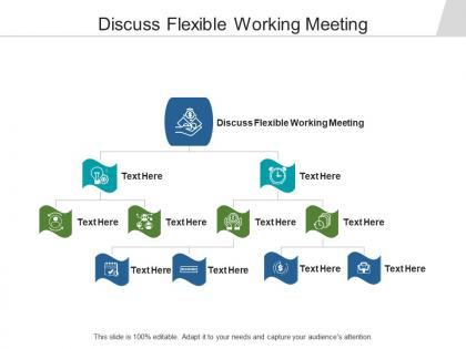 Discuss flexible working meeting ppt powerpoint presentation portfolio graphics cpb
