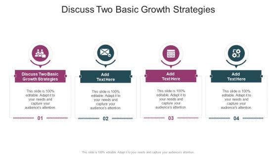 Discuss Two Basic Growth Strategies In Powerpoint And Google Slides Cpb