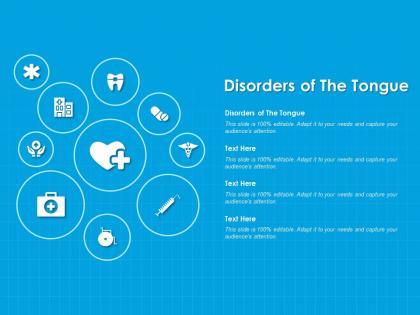 Disorders of the tongue ppt powerpoint presentation outline portfolio
