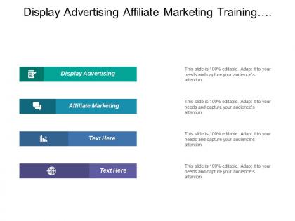 Display advertising affiliate marketing training compensation program growth patterns