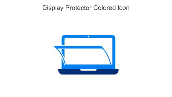 Display Protector Colored Icon In Powerpoint Pptx Png And Editable Eps Format