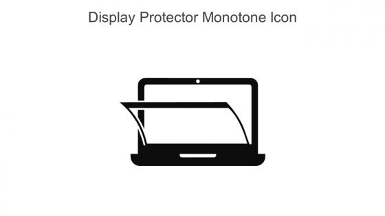 Display Protector Monotone Icon In Powerpoint Pptx Png And Editable Eps Format