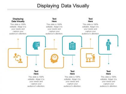 Displaying data visually ppt powerpoint presentation styles cpb